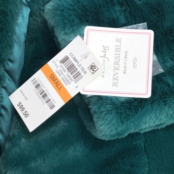 Maison Jules Faux-Fur Jacket - Picture 4 of 7